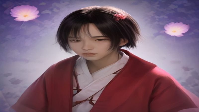 天马爱看编辑团队即将举办的线上直播封面图，主编林默坐在专业直播间内，背景是紫色灯光下的书架，界面显示问答互动专栏预告标题